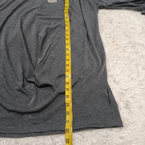 Bellambia Women's Gray 3/4 Sleeves Blouse Top Size M - Picture 4 of 8